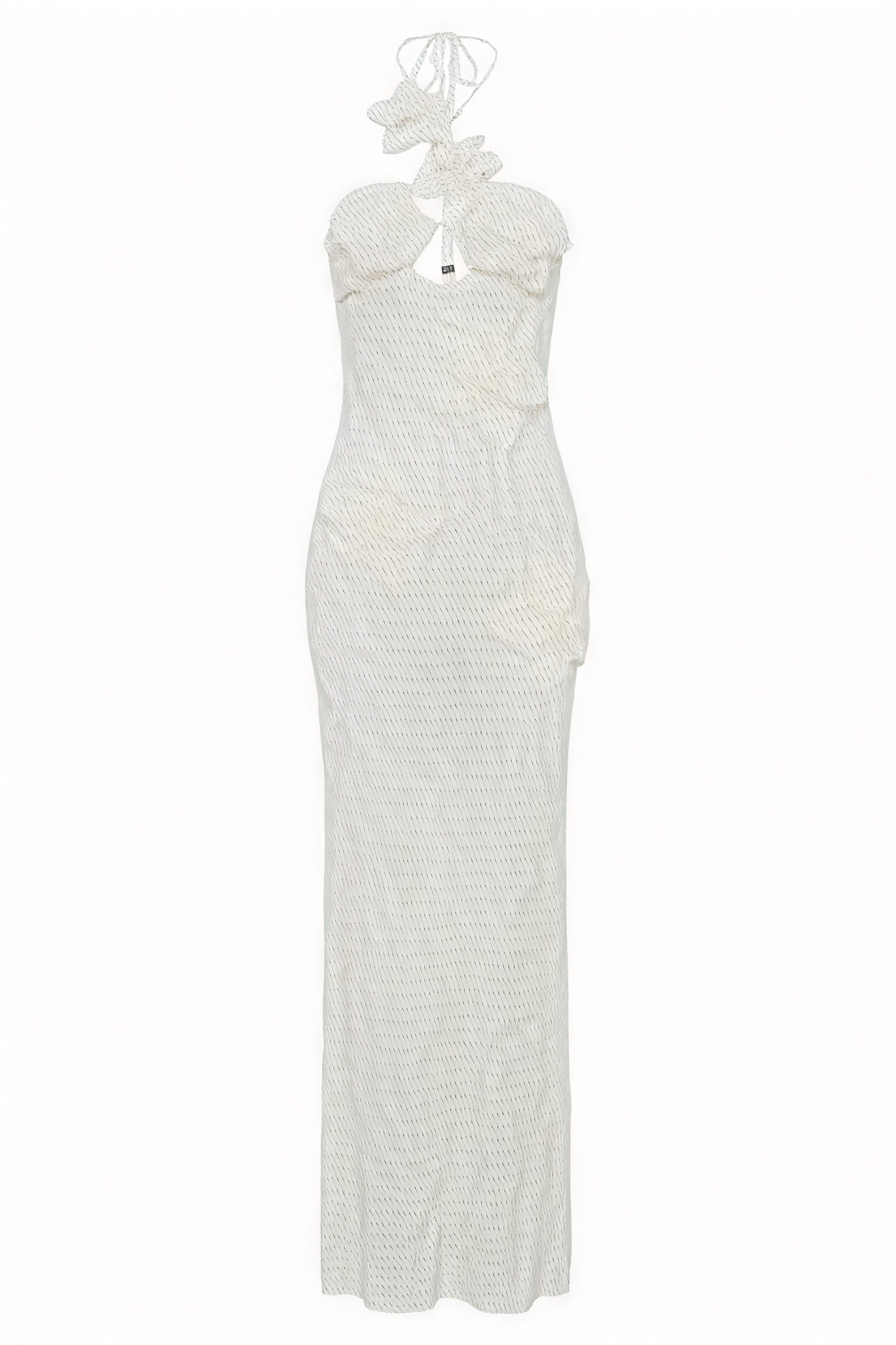 Bohème Kleid mit floralen Details