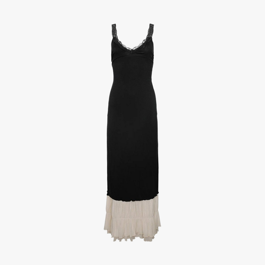 Elegantes Maxi-Kleid mit Spitze