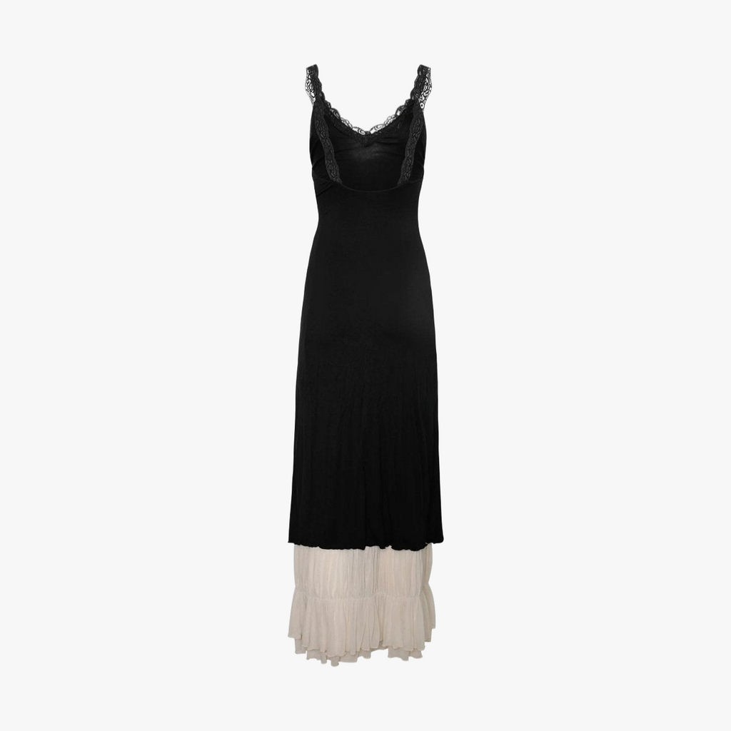 Elegantes Maxi-Kleid mit Spitze