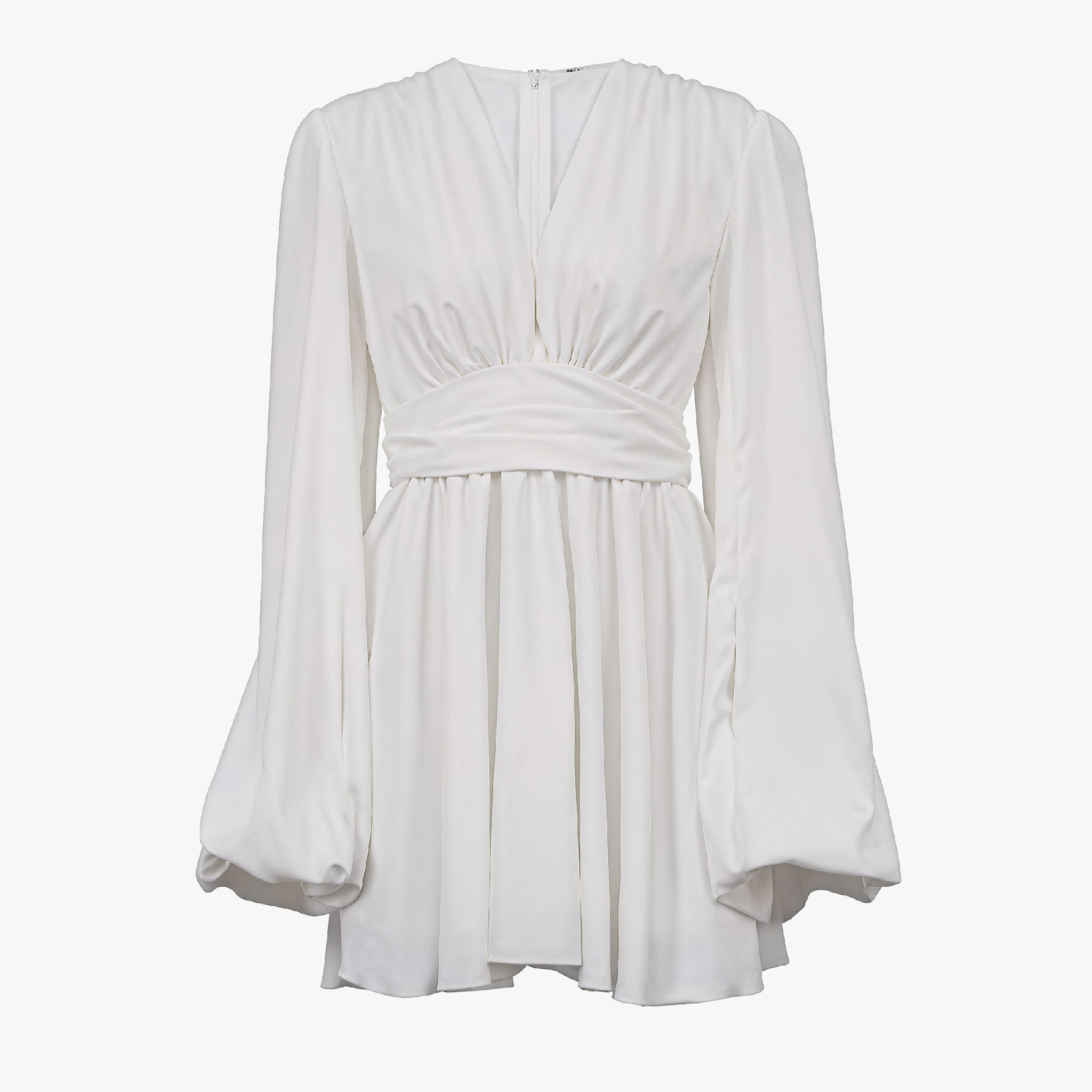 Elegantes Kleid mit Ballonärmeln & A-Linie