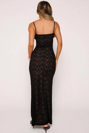 Anmutiges Kleid mit Spitze