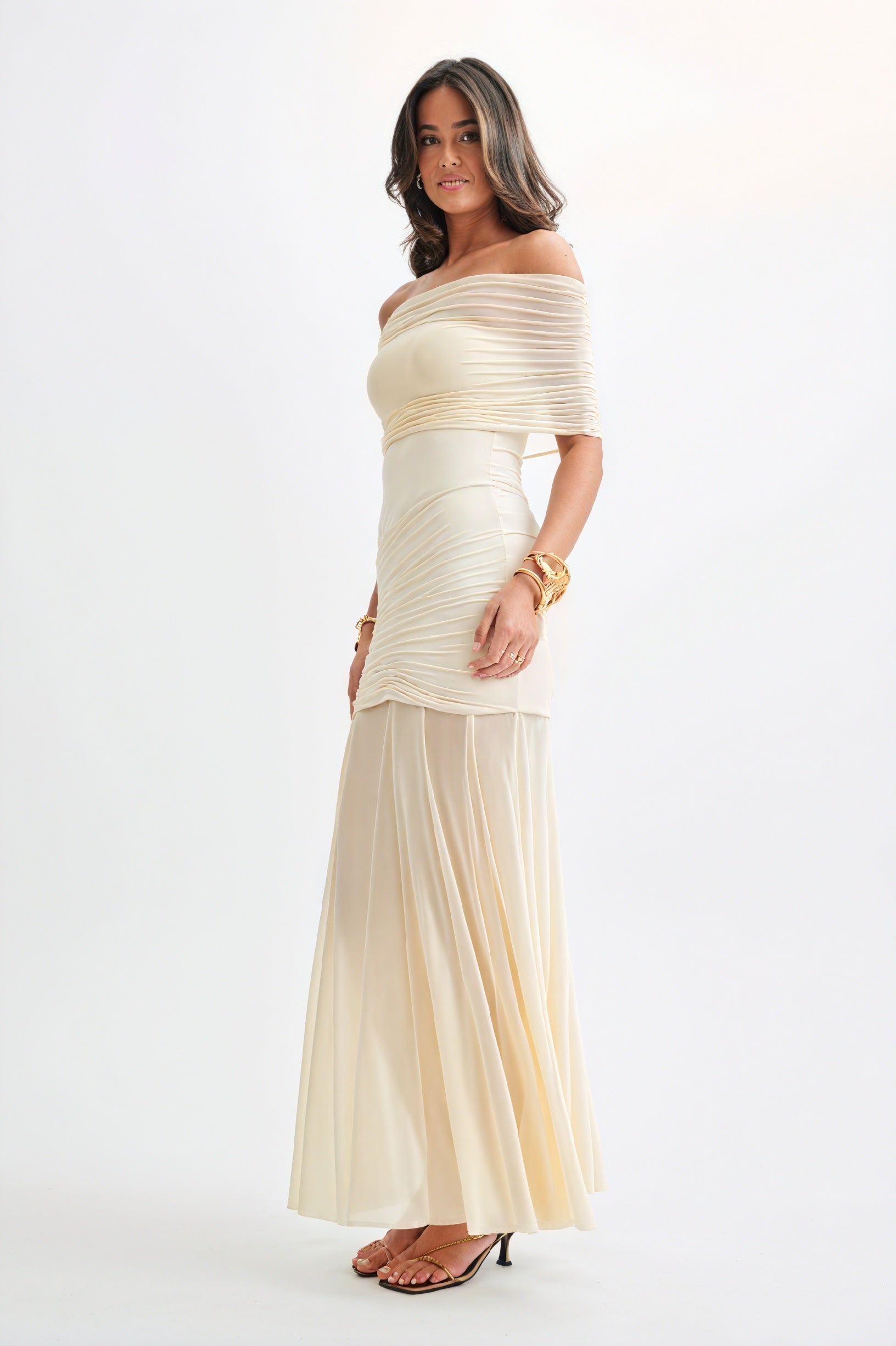 Fließendes, elegantes Maxikleid