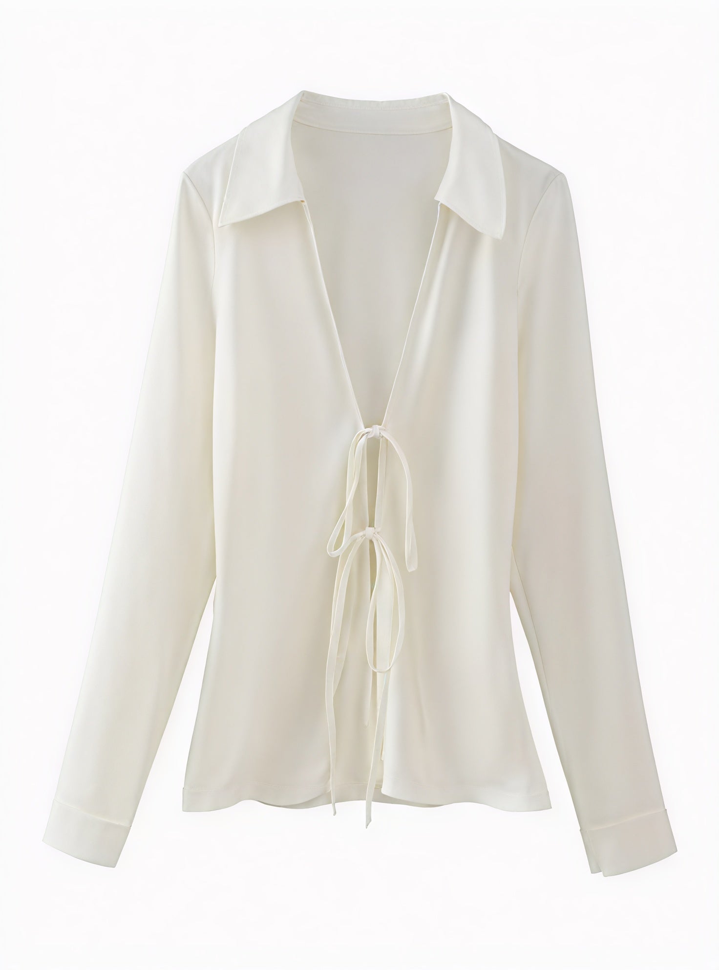 Elegante Bluse mit Bindedetail