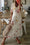 Fließendes Kleid mit floralem Muster