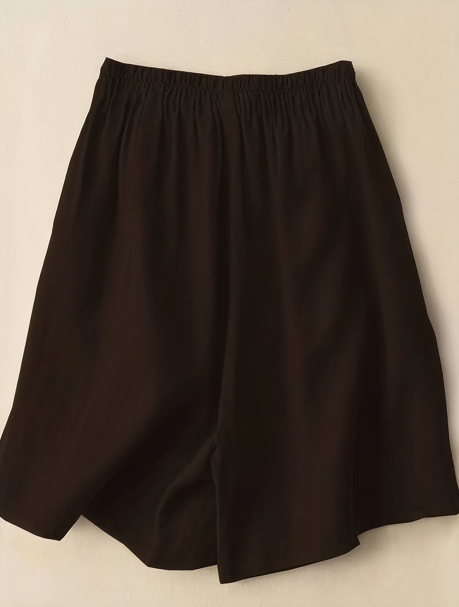 High-Waist Shorts mit Weitem Bein