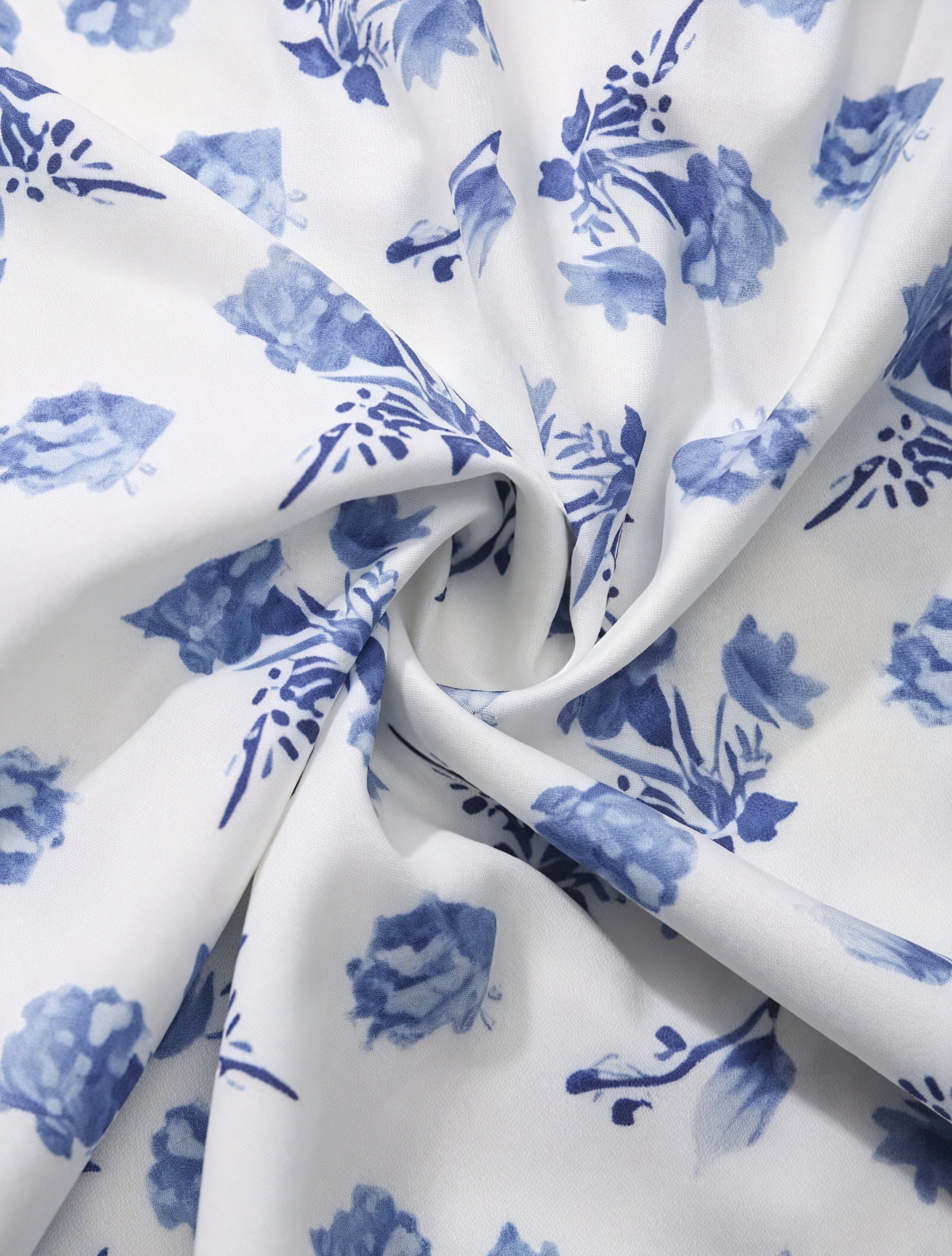 Geblümtes Maxikleid Eckiger Ausschnitt Puffärmel Hoher Schlitz Romantischer Sommerlook-82654-518e01ee-9ec9-4c81-8ae4-bf7a0457f694