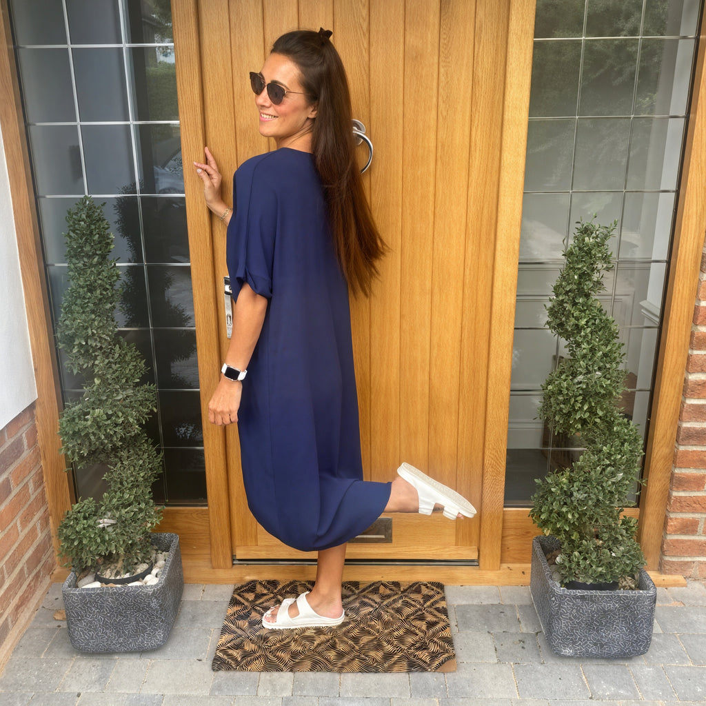 Tiffany Maxi Knot Dress - Blush Boutique Essex