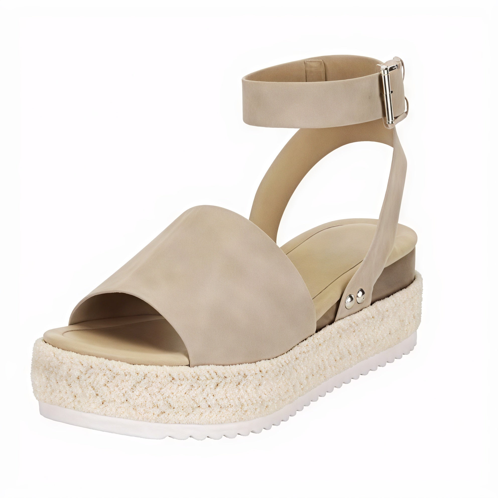 Plateau-Espadrille Sandalen mit Knöchelriemen, offener Spitze und Jute-Sohle für Sommer-Looks-83252-76dba911-08e4-41a9-8c7b-3843336a1617
