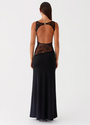 Damen Maxikleid – Ärmellos mit Spitzenpanel, Elegant, Abendkleid-83478-e30c5733-0e8e-4f6e-b37b-ca5f57d8ee74
