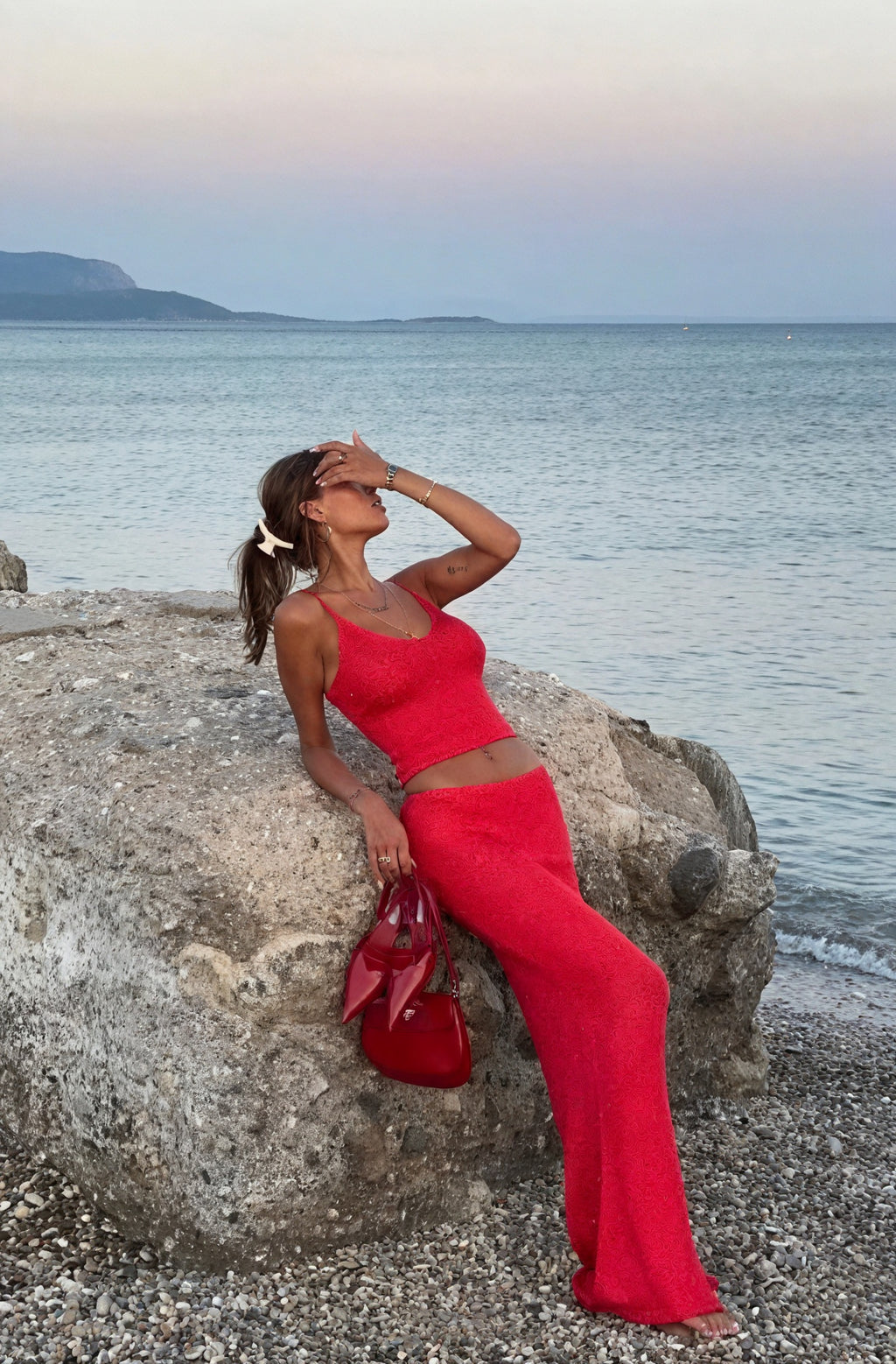 Damen Zweiteiler Set – Glitzernd, Spaghettitop & Maxirock, Abendmode-83554-7e39a8b8-e914-4025-b50f-b1b0349c9fd1