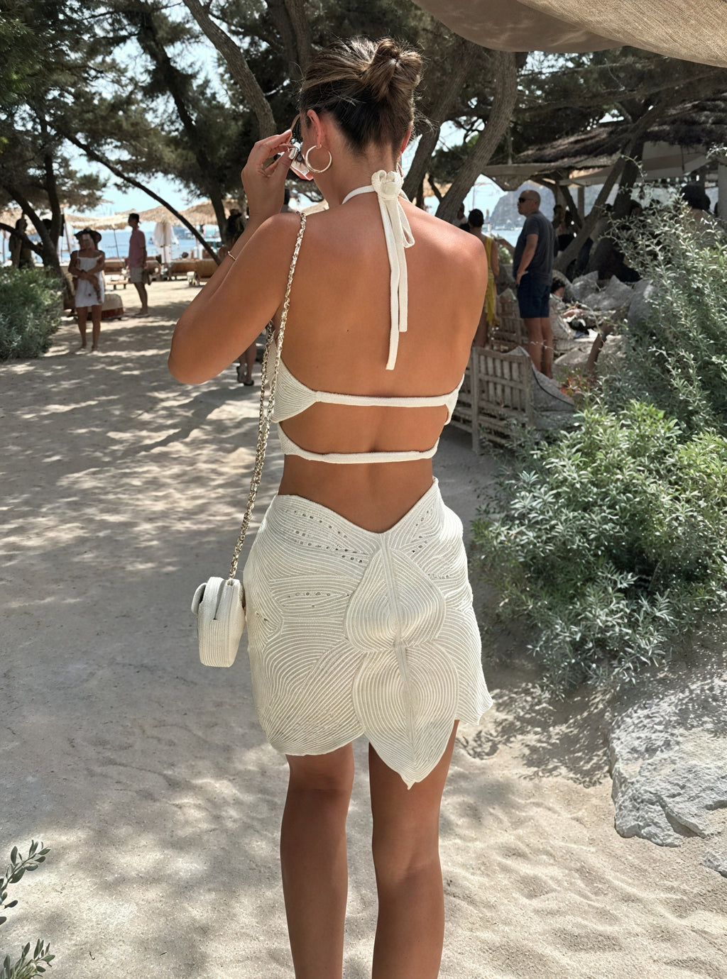 Damen Häkelkleid – Neckholder, Cutouts, Einzigartiges Design, Kleidhaus-83655-1e7b5c78-ac3e-4bc1-8369-16dd628ac743