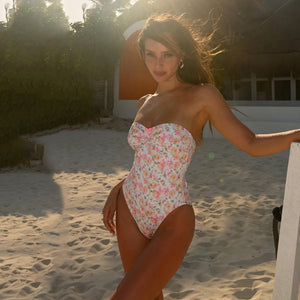 Damen Trägerloser Blumen Badeanzug Einteiler – Strandmode-83766-e157e1fb-3f52-4249-9c06-4bef5629f905