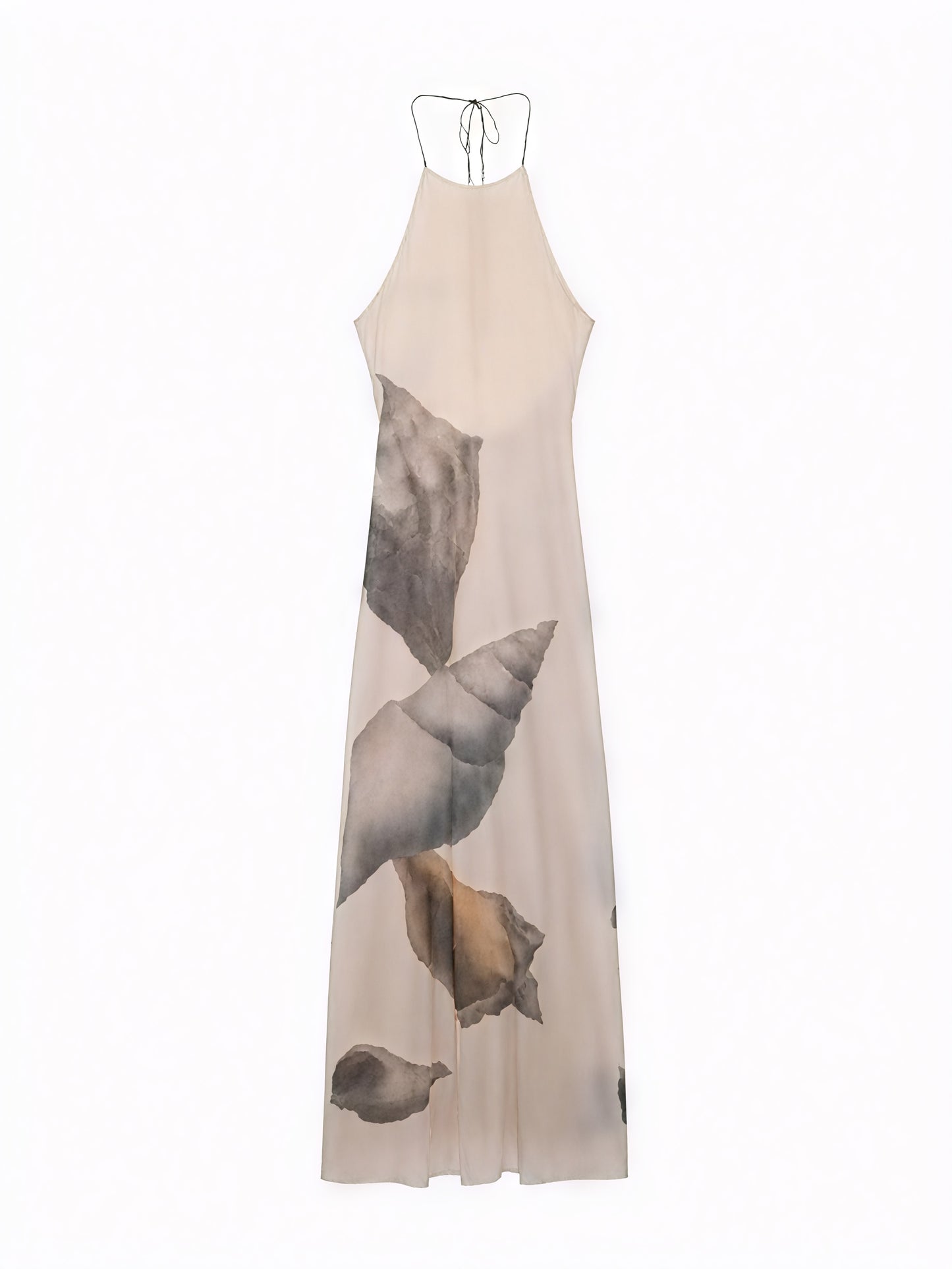 Damen Maxikleid – Halterneck, Einzigartiger Print, Strukturiert, Leichtes Material-83816-54144f81-bd1a-49bc-891c-dc47d30341c6