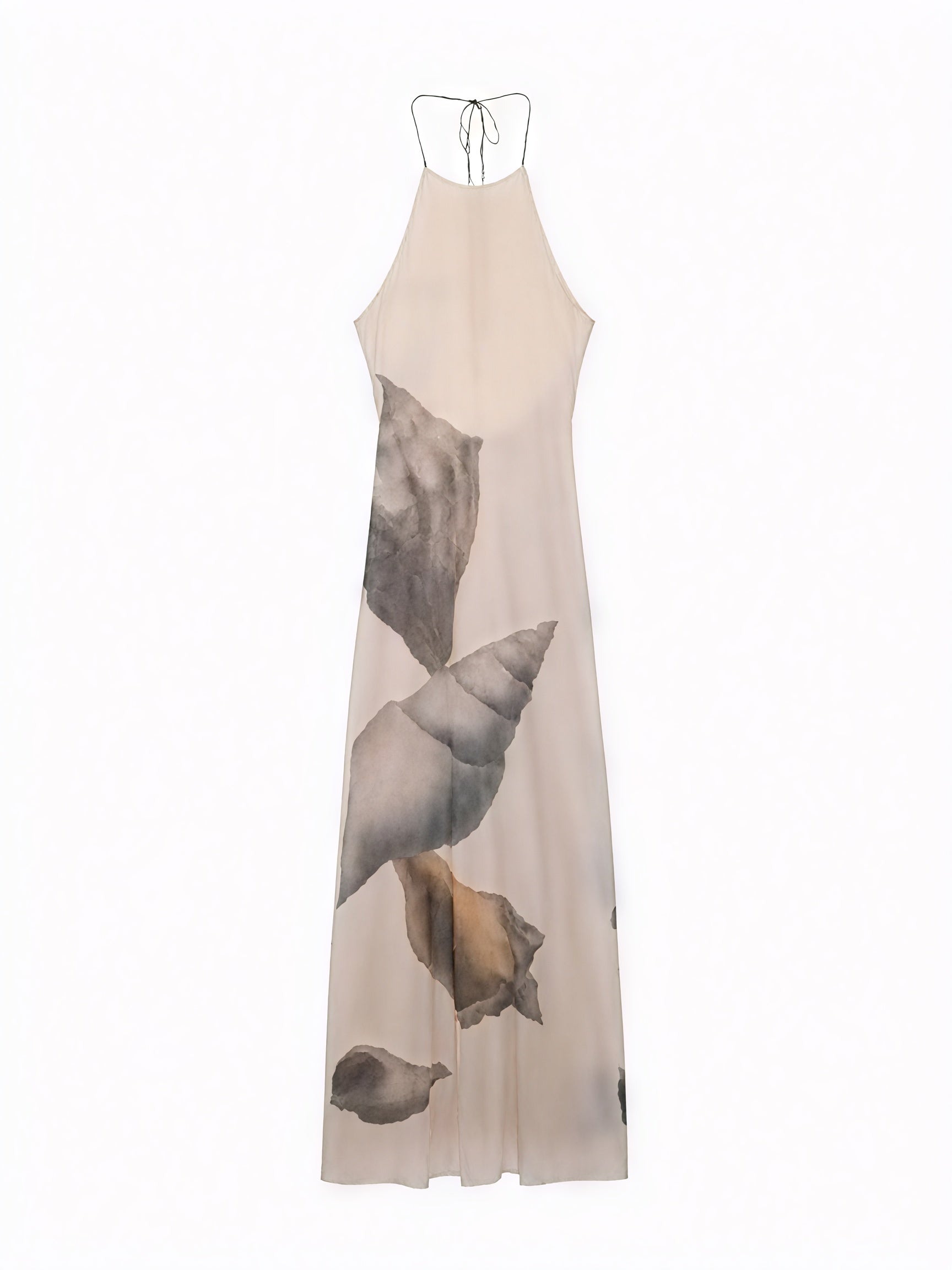 Damen Maxikleid – Halterneck, Einzigartiger Print, Strukturiert, Leichtes Material-83816-54144f81-bd1a-49bc-891c-dc47d30341c6