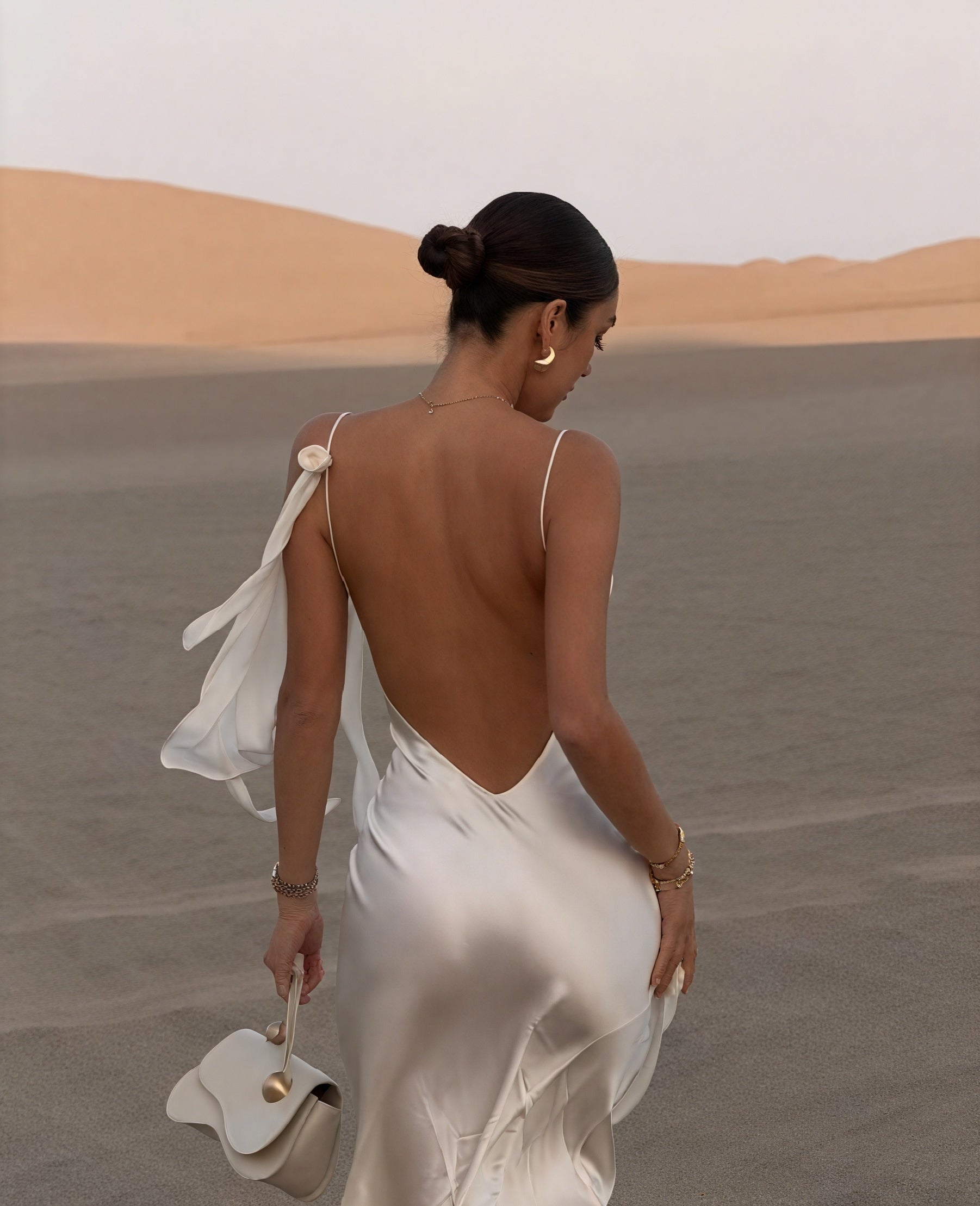 Damen Satin Maxikleid – Wasserfallausschnitt, Spaghettiträger, bodenlang-83831-fddb6301-20ee-487b-98ac-d2cc7a7a16d9