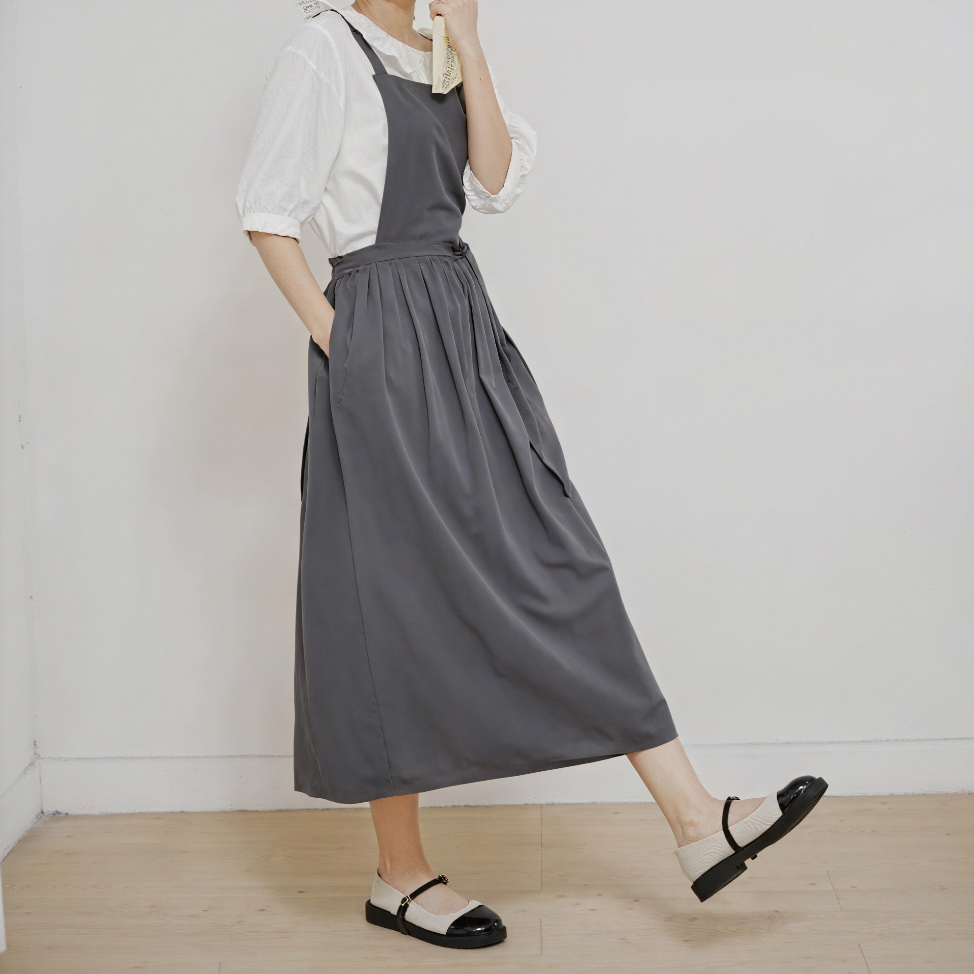 Damen Kleid – Ärmellos, Taillengürtel, Taschen, Vielseitig-83947-12ef91fd-8dfb-41e9-9404-551330b1f564