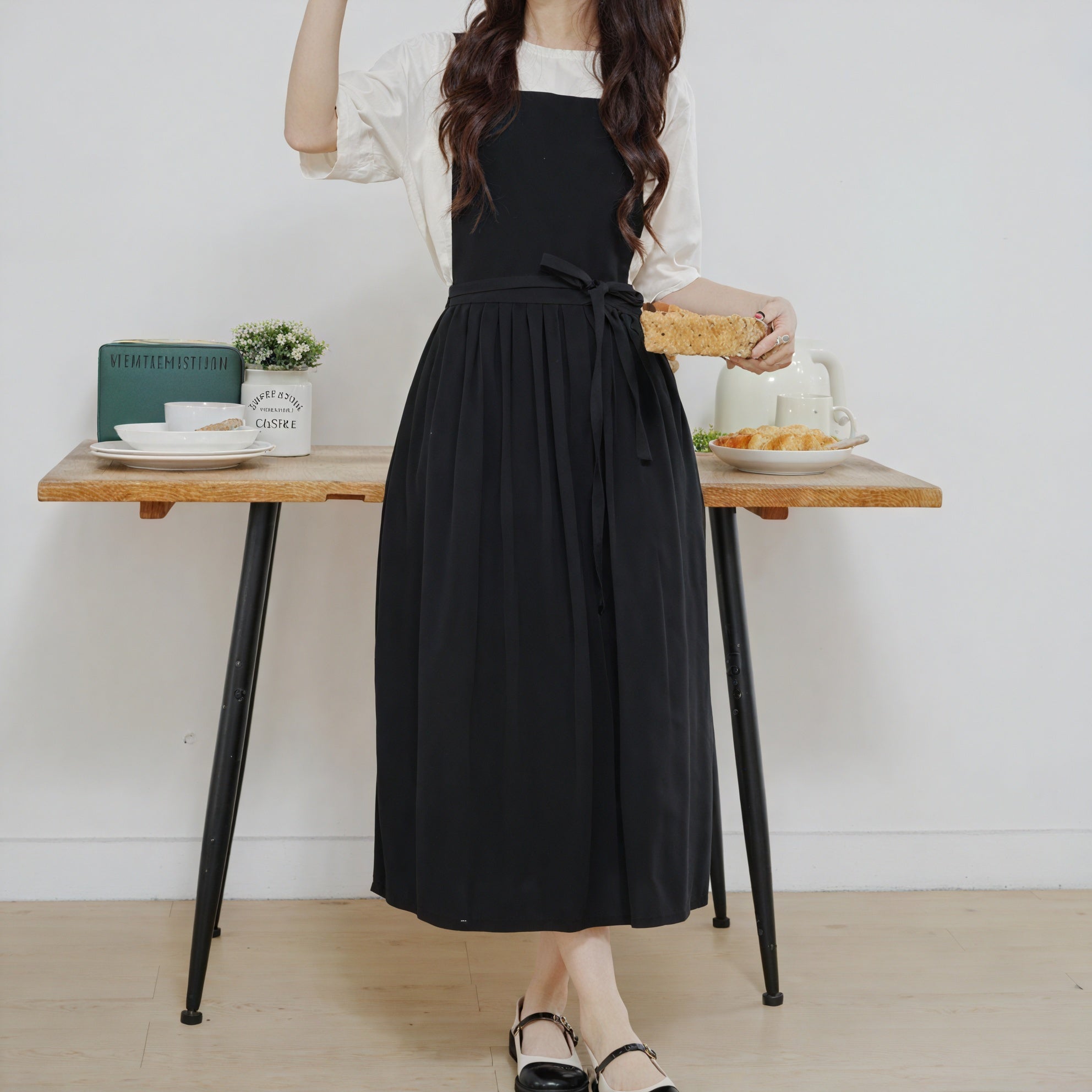 Damen Kleid – Ärmellos, Taillengürtel, Taschen, Vielseitig-83947-82e8bc53-ec59-4722-9404-0521f2e978cf