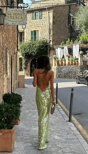 Kleidhaus Damen Pailletten Maxi-Kleid – Funkelnd, Spaghetti-Träger, XS-XL-83278-940b4118-5a3a-475f-aa60-53e5016d58c2