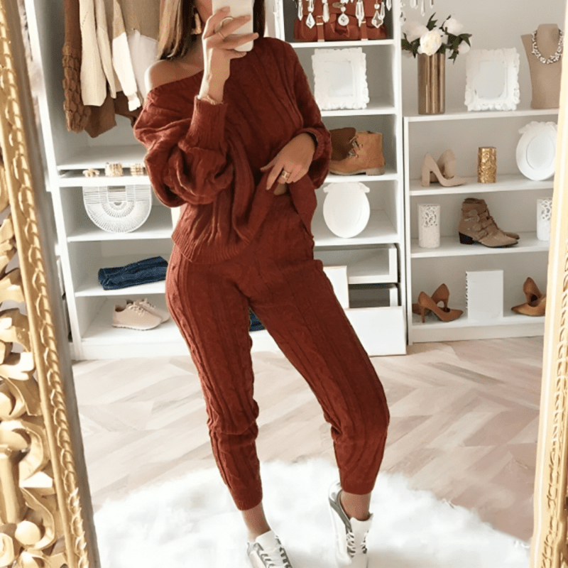 Gemütliches Strick-Set für entspannte Tage