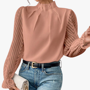 Elegante Bluse mit raffinierten Details