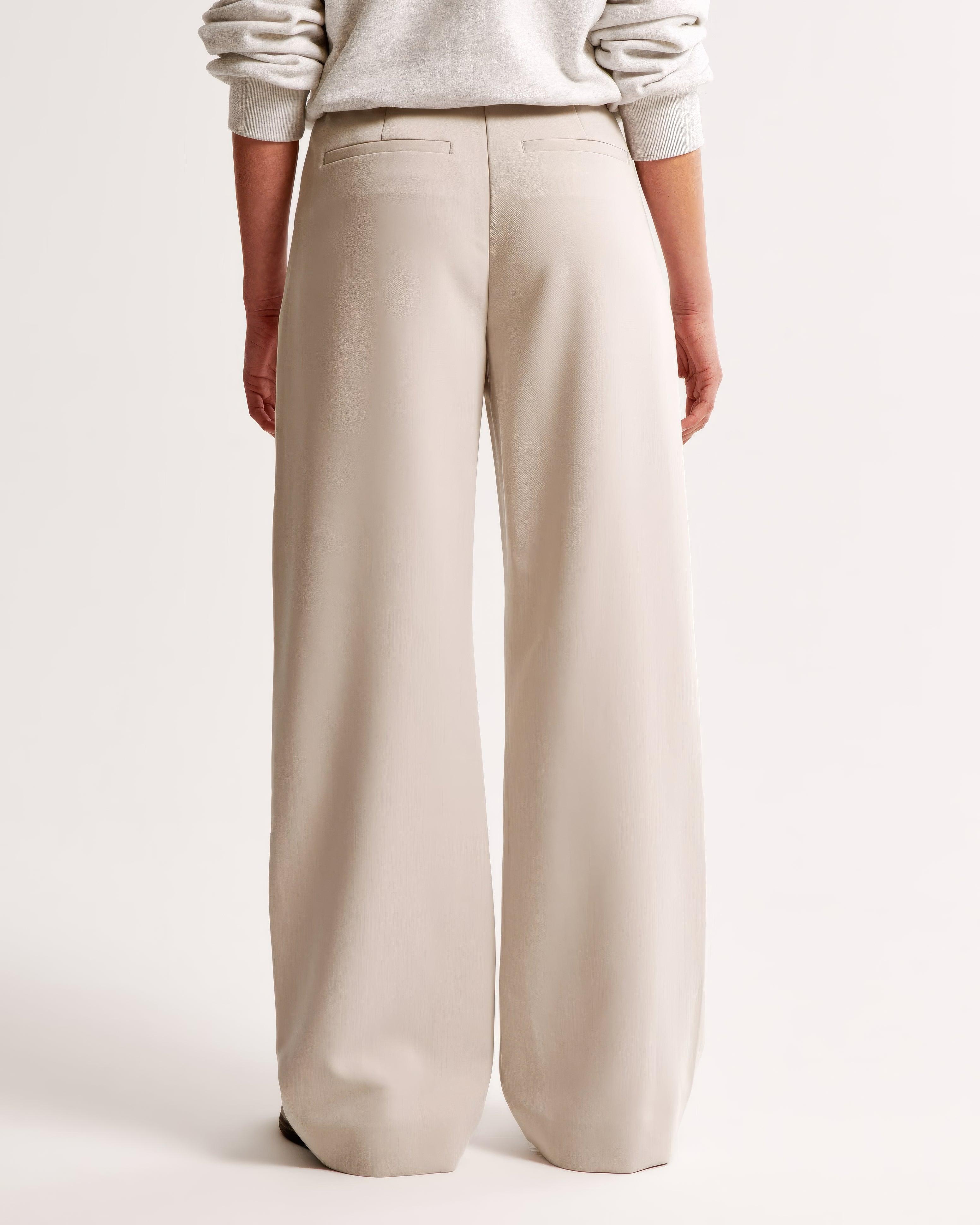 Zara | High Waist Pleated Leg Trousers with Tailored Fit - Image 5