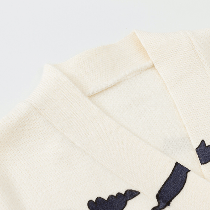 Verspielter Oversized Cardigan