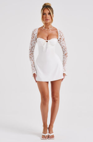 Elegantes Mini-Kleid mit Spitze