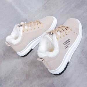 Winter-Sneakers mit Futter & Struktur
