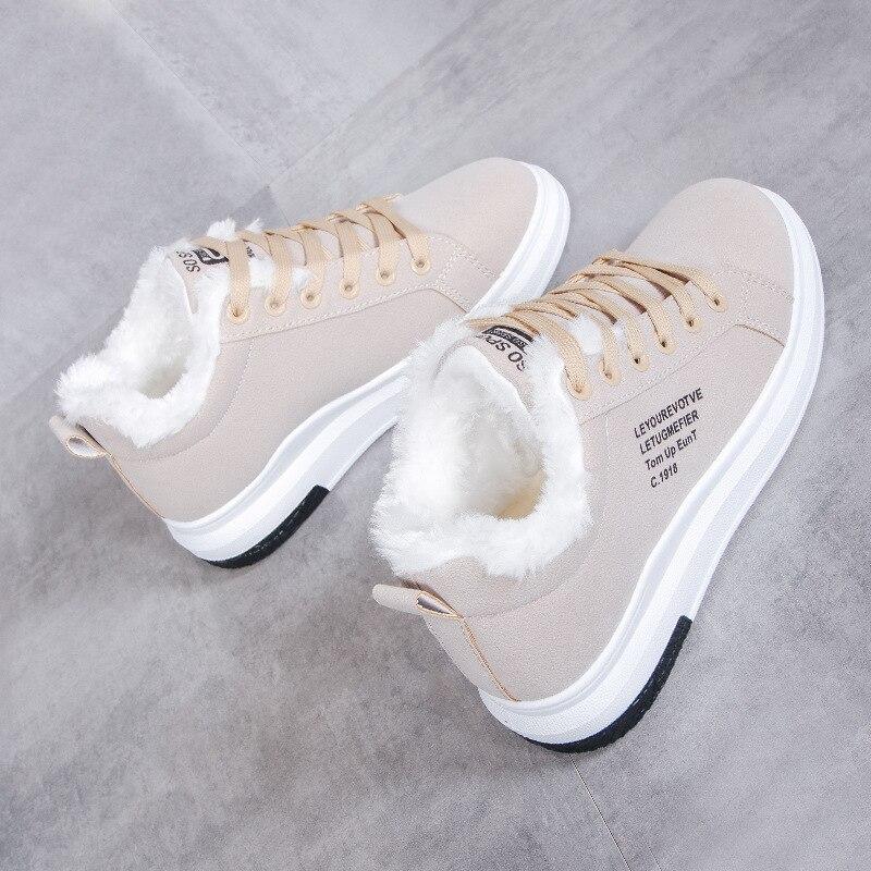 Winter-Sneakers mit Futter & Struktur