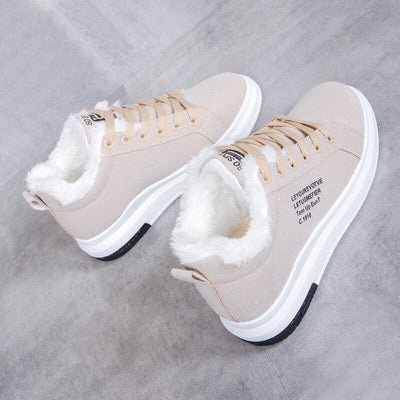 Winter-Sneakers mit Futter & Struktur