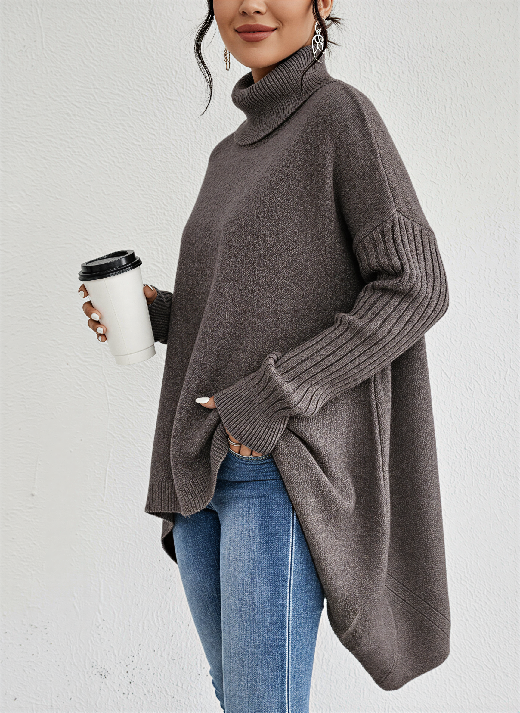 Strickpullover | Oversized Schnitt | Winter-Essential