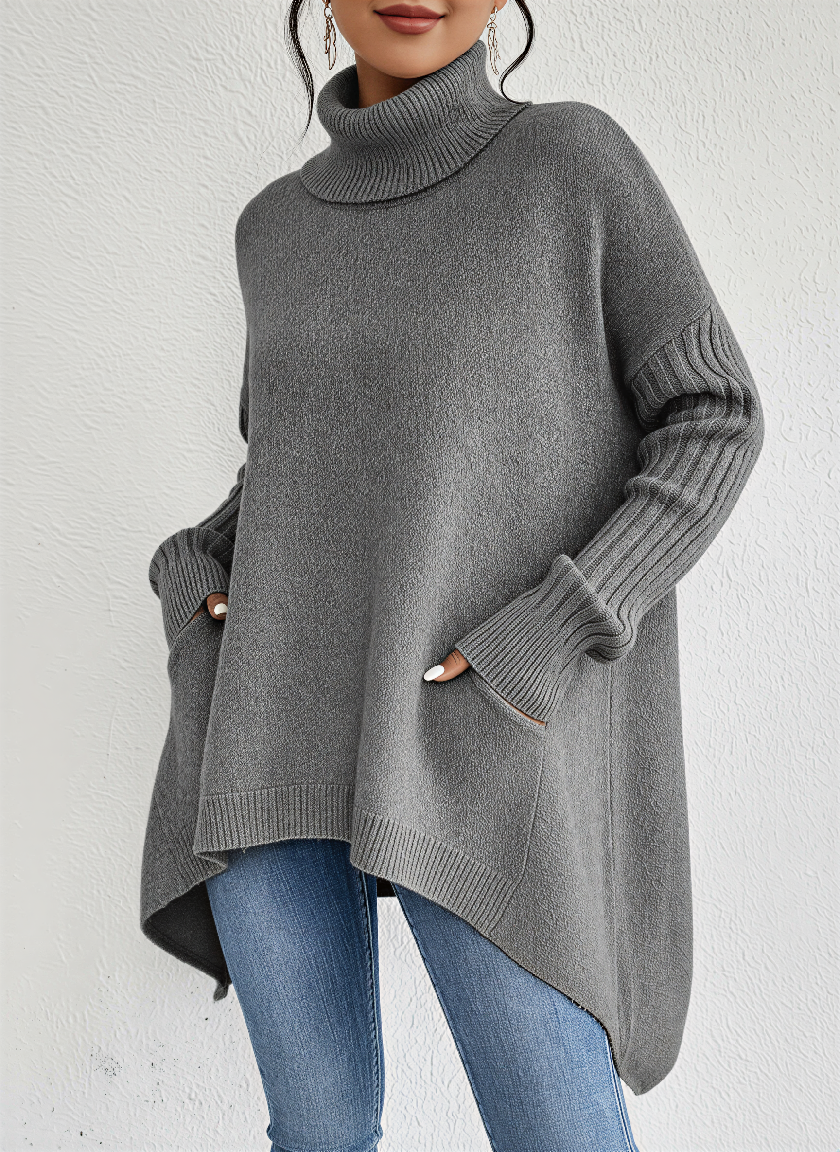 Strickpullover | Oversized Schnitt | Winter-Essential
